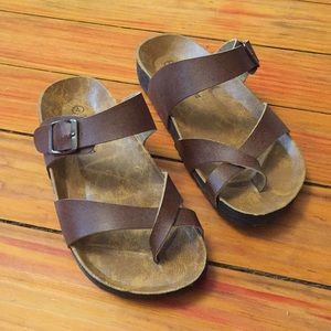 EUC Girls Brown Sandals